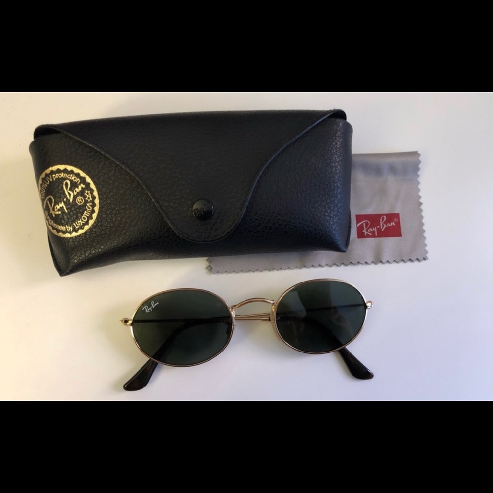 Authentic Ray Ban Oval Sunglasses